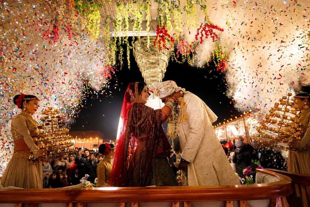 Ugant Studio Grand Varmala Celebration